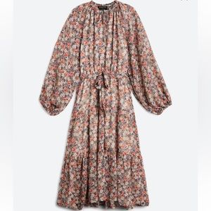 Mink pink arve midi dress